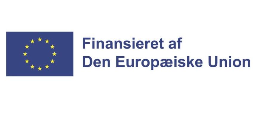 "Finansieret af Den Europæiske Union"